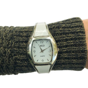 ACO Quartz White Watch